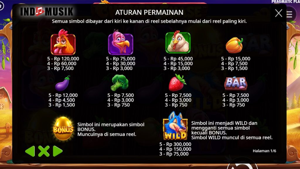 Chicken Chase: Slot Seru dengan Fitur Respin dan Bonus
