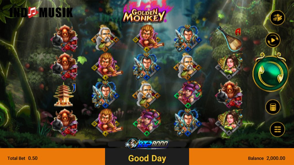 Golden Monkey: Slot Asia dengan Free Spins dan Wild