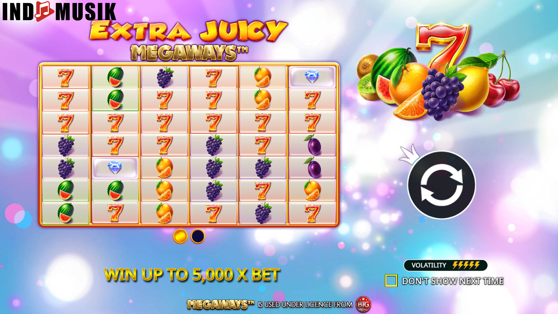 Sensasi Bermain Tak Terlupakan Slot Extra Juicy Megaways