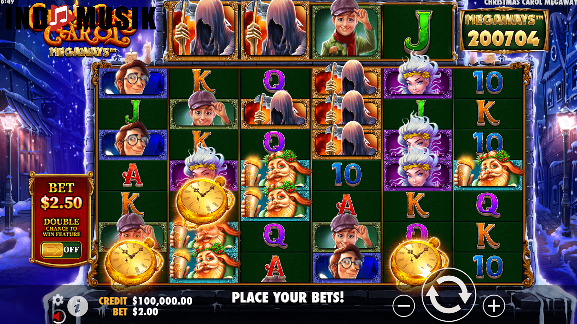 Jackpot Natal: Berburu Jackpot di Christmas Carol Megaways