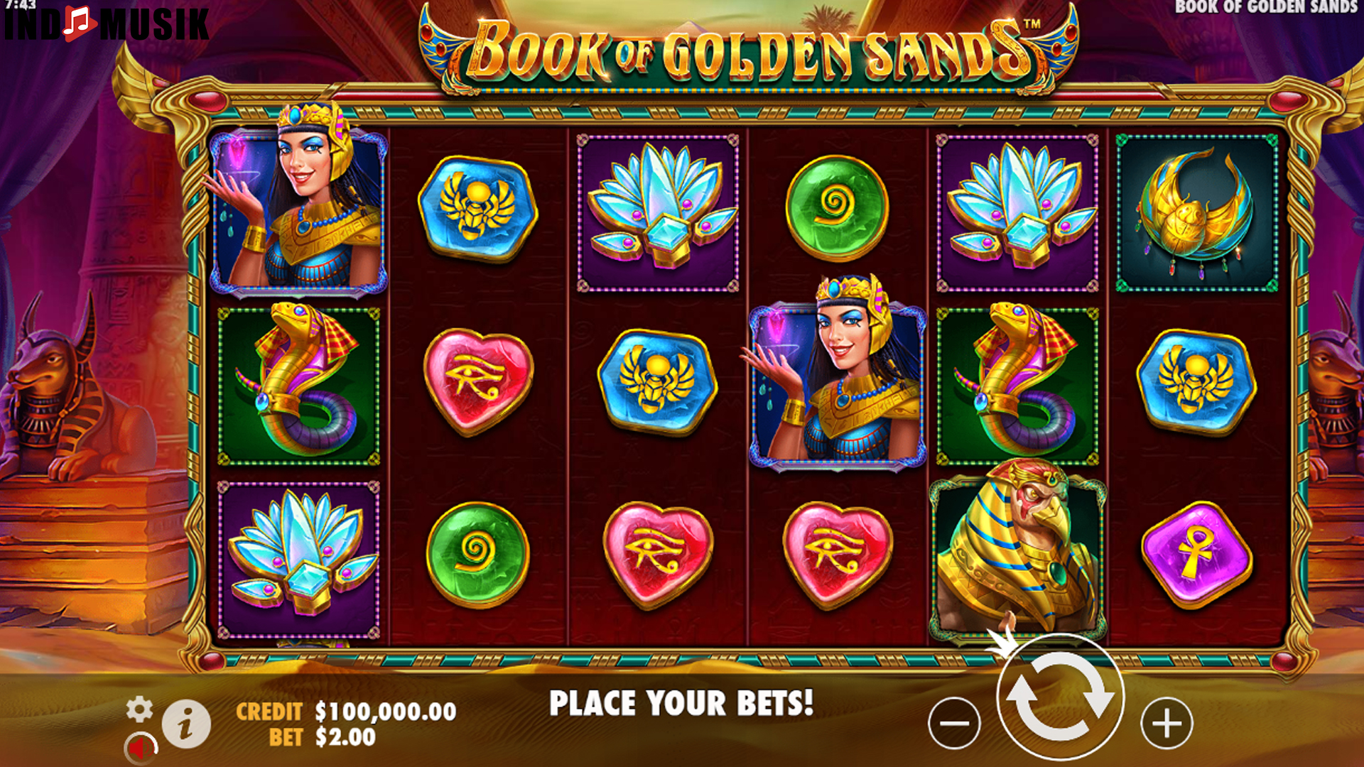 Book of Golden Sands: Slot Penuh Kejutan dan Peluang Emas