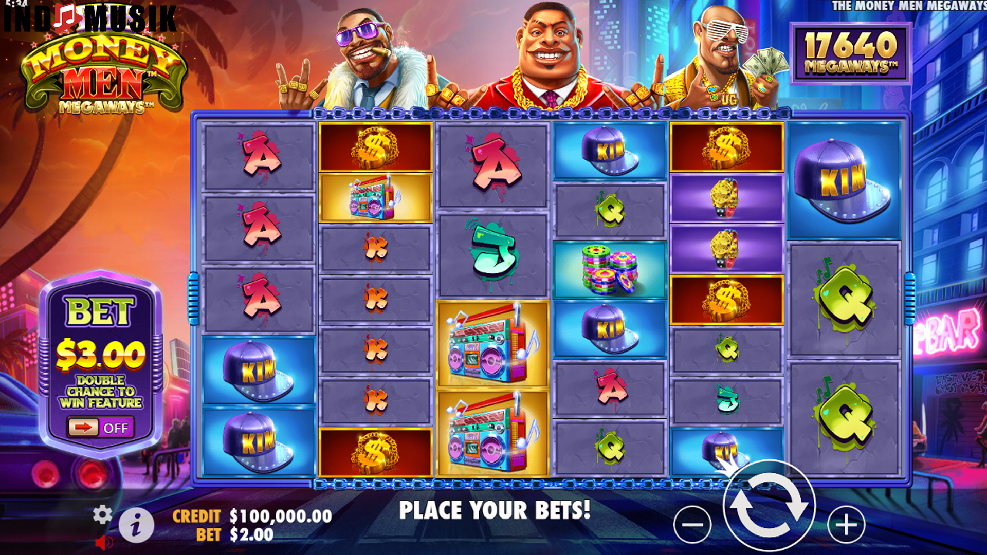 Slot The Money Men Megaways: Peluang Ganda Jackpot Tersedia