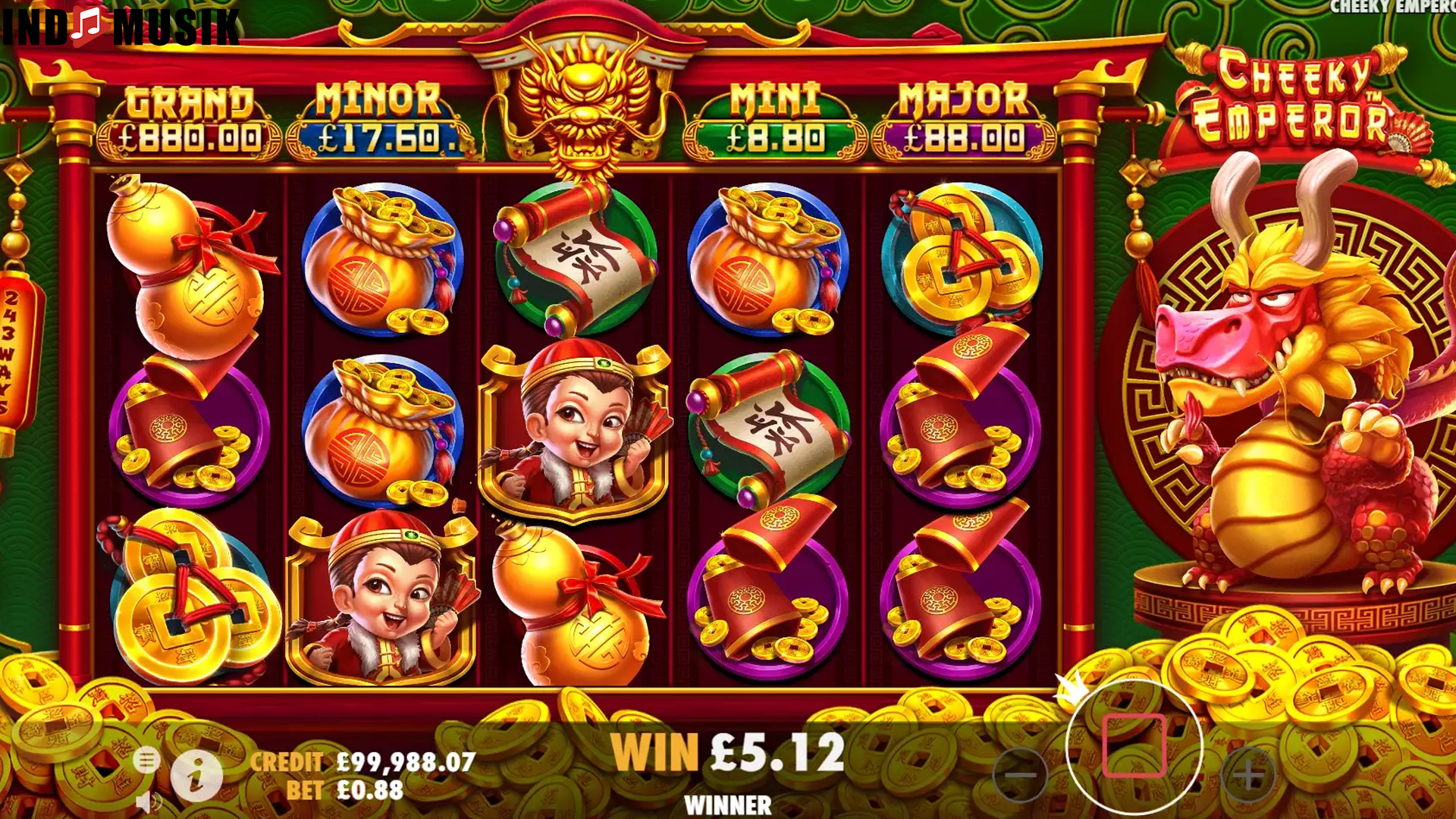 Cheeky Emperor: Slot Anti Bosan, Setiap Putaran Penuh Kejutan