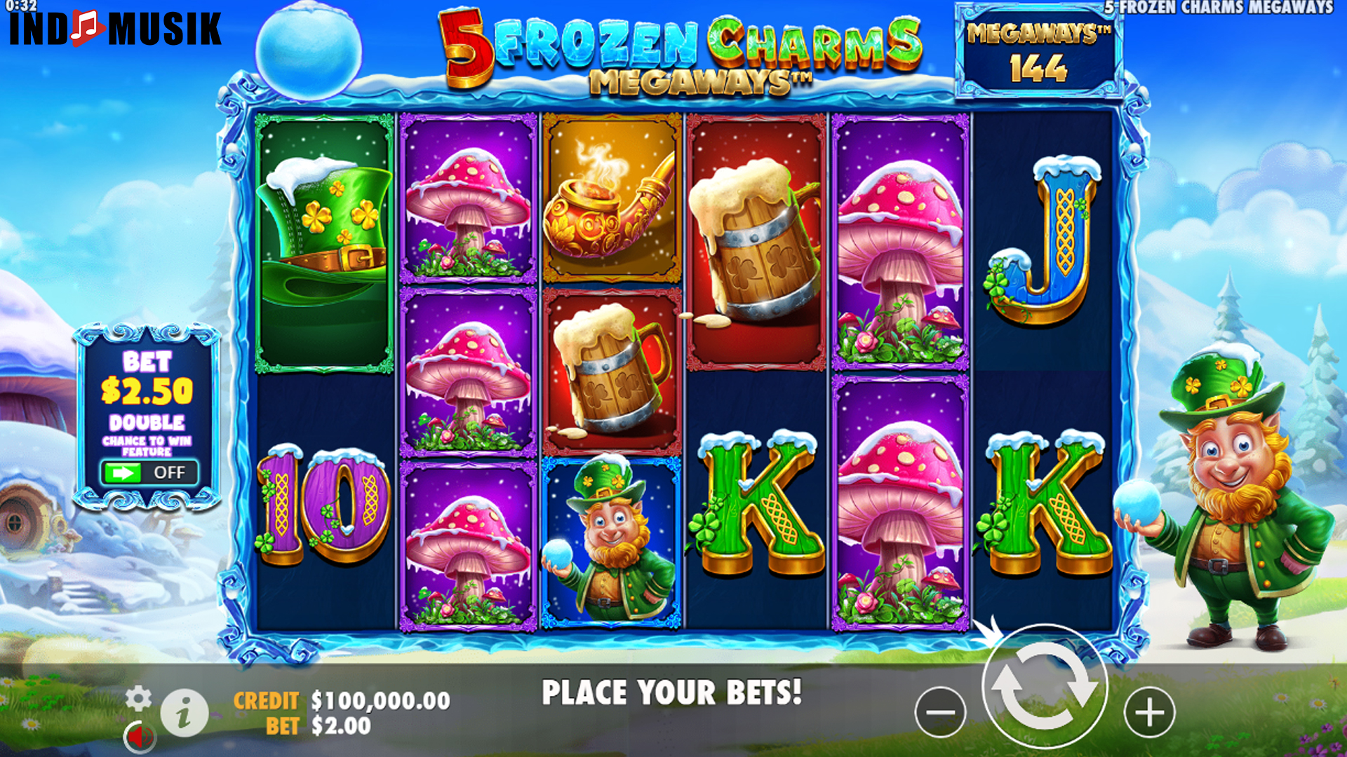 Slot 5 Frozen Charms Megaways: Rasakan Kemenangan Dingin