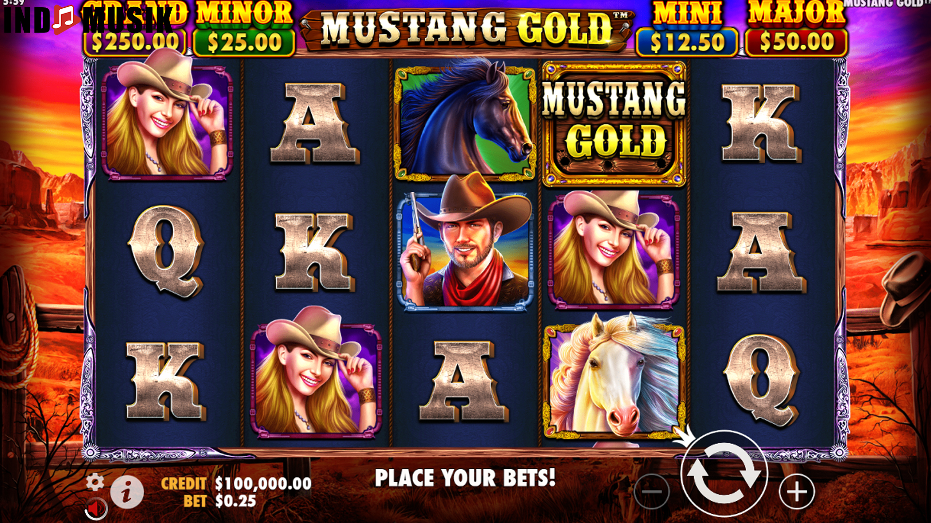 Mustang Gold: Dari Debu Gurun Hingga Kilauan Jackpot Emas