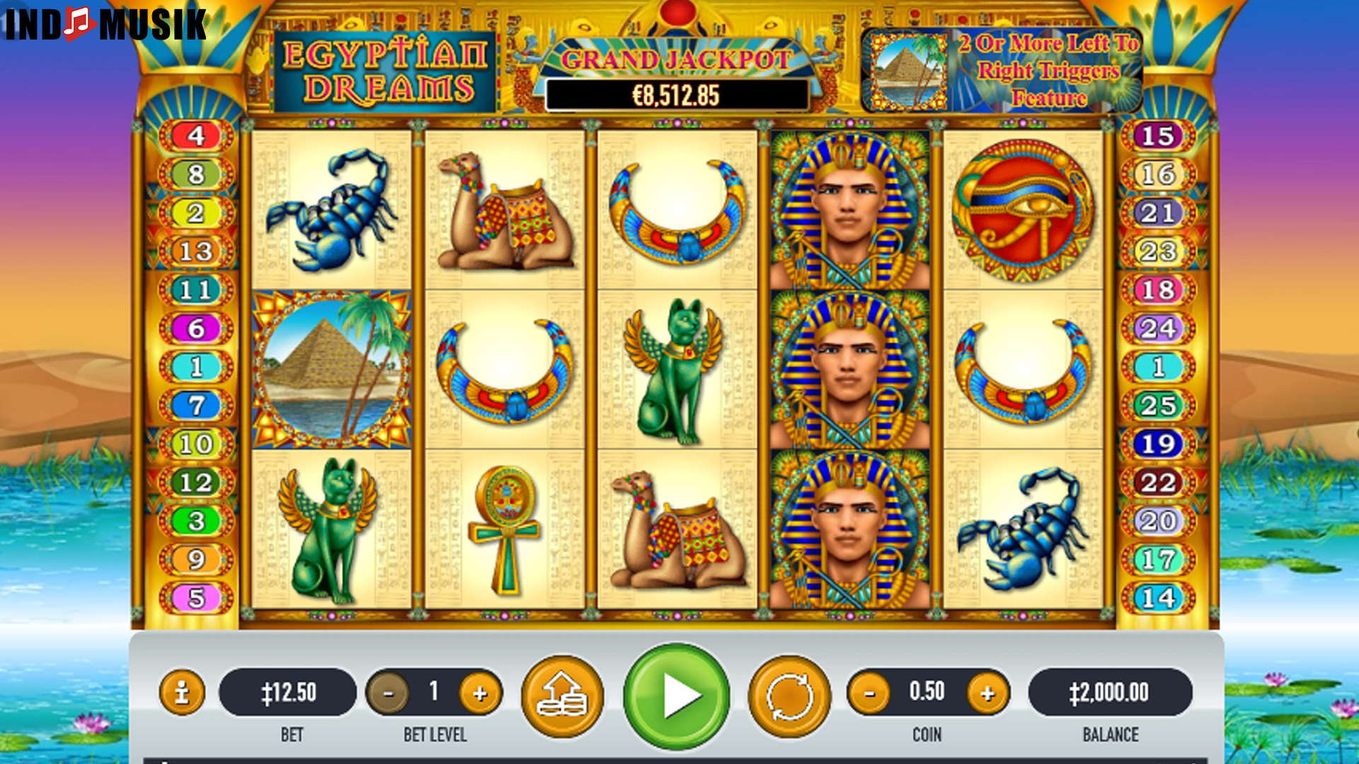 Slot Egyptian Dreams: Berlayar Menuju Keberuntungan ala Firaun
