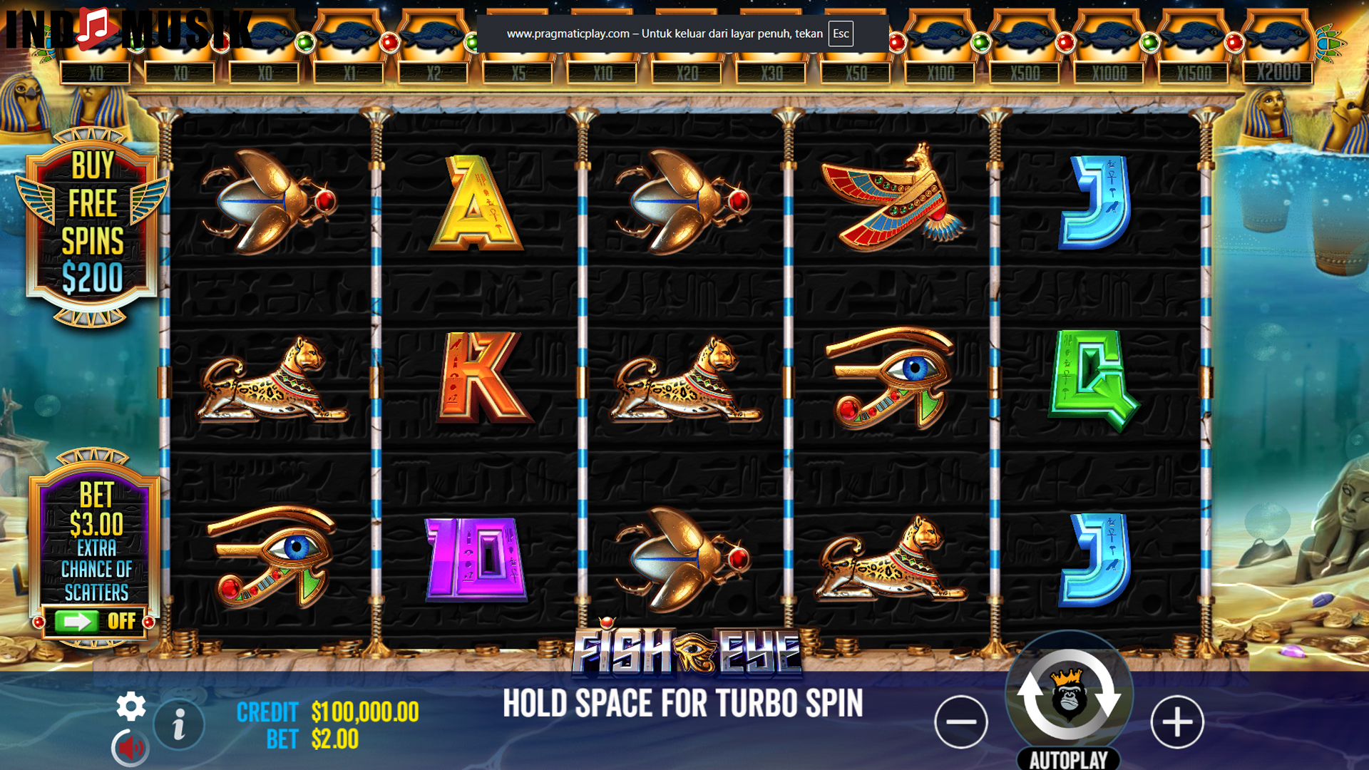 Performa Game Fish Eye di Ruby8000 Vip Vs Platform Lain