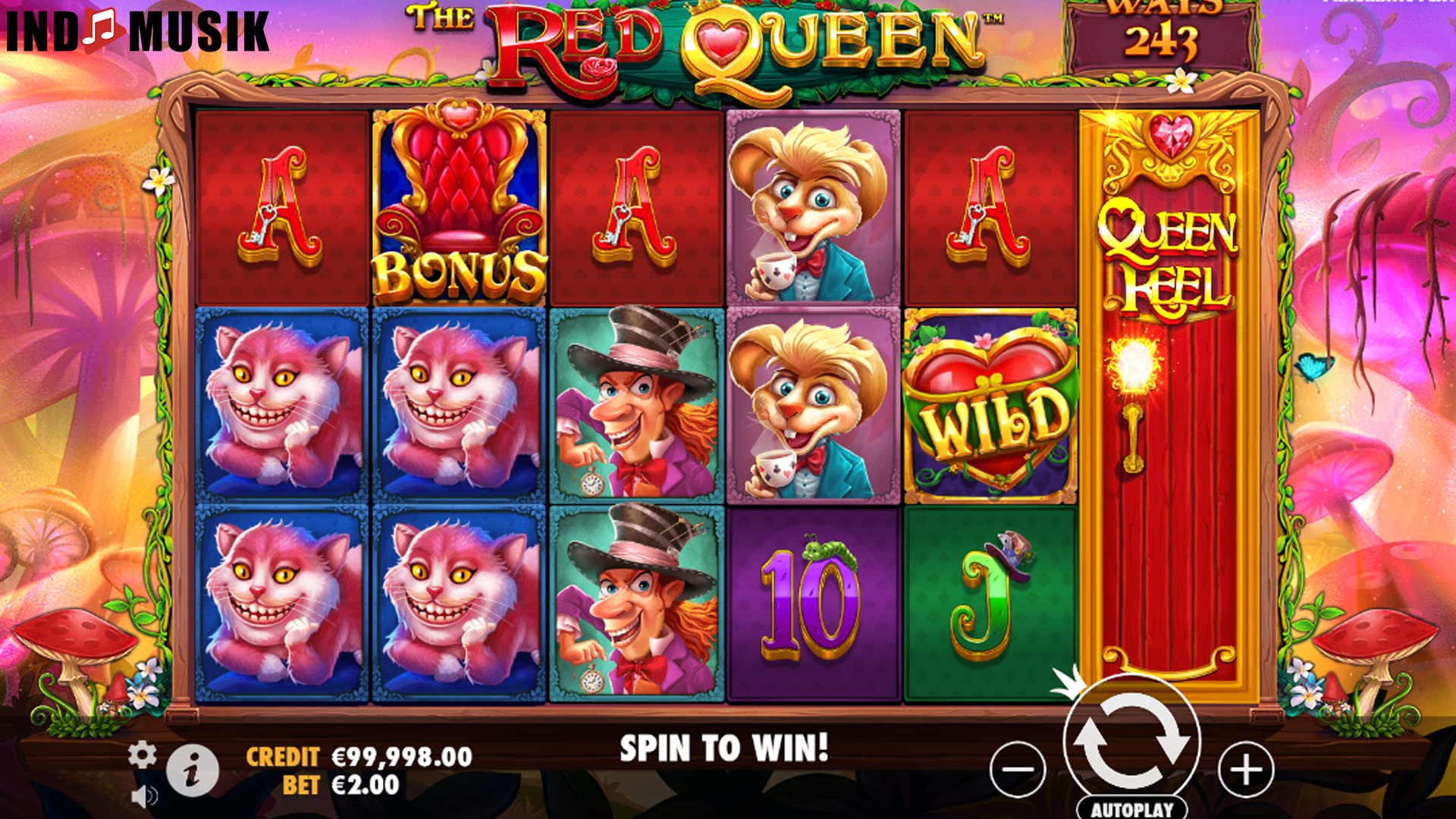 The Red Queen Slot: Spin Seru, Hadiah Gila2 Menanti Kamu